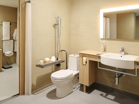 Adapted bathroom