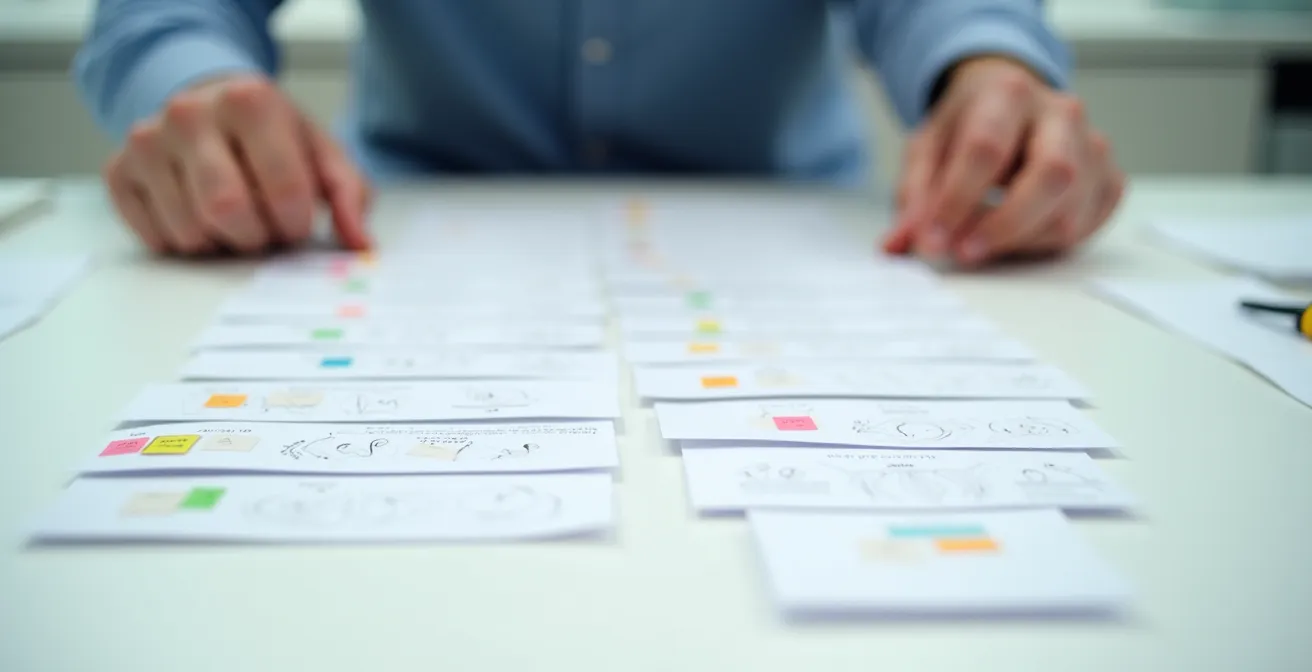 Well-organized health documents laid out for medical consultation